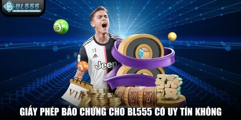 Giấy phép bảo chứng cho BL555 có uy tín không